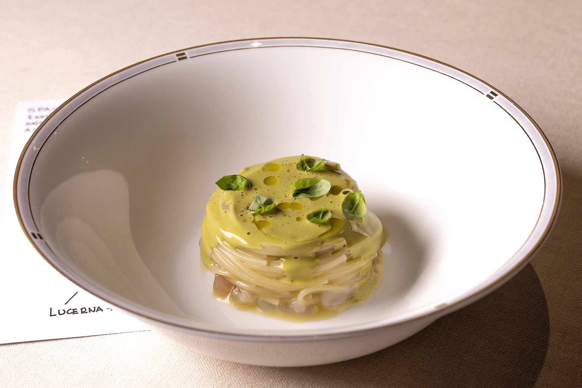 Piatto gourmet di Antica Osteria Cera